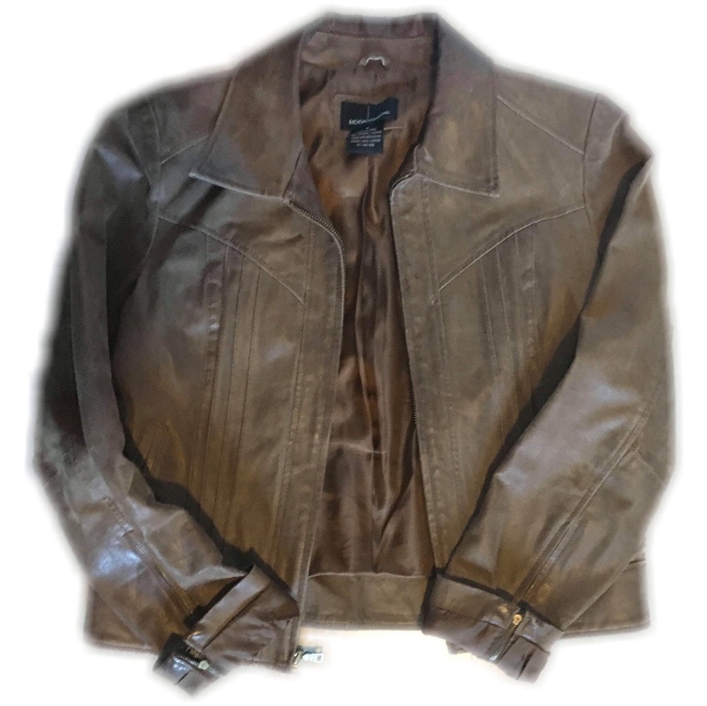 Faux Leather Jacket